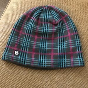 Plaid Burton Beanie